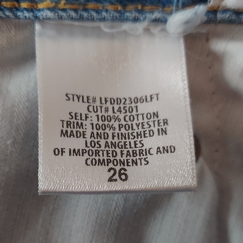 LF The Brand Size 26 Womens Jeans Skirt Small - Picture 10 of 10